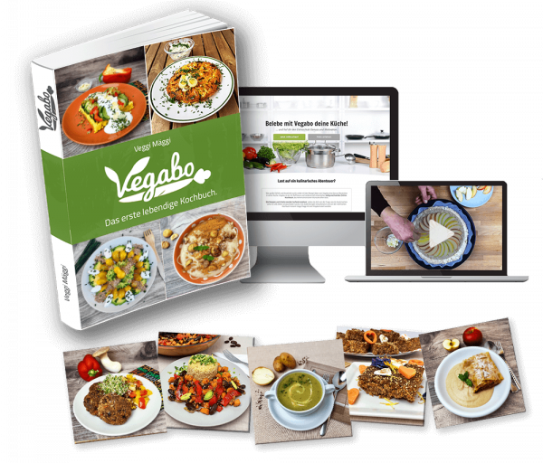 Vegabo - Das vegane Kochbuch von Veggi Mäggi das deine Küche belebt